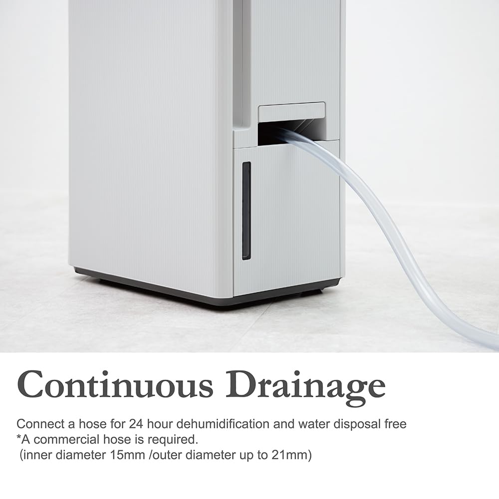 SHARP Air Purifier with Dehumidifier with Plasmacluster | Removes 99.97% Pollutants - Bacteria, Virus, Mold, VOCs | HEPA, Carbon & Pre Filter | Japan Tech | 830 ft² | DW‑T30FM