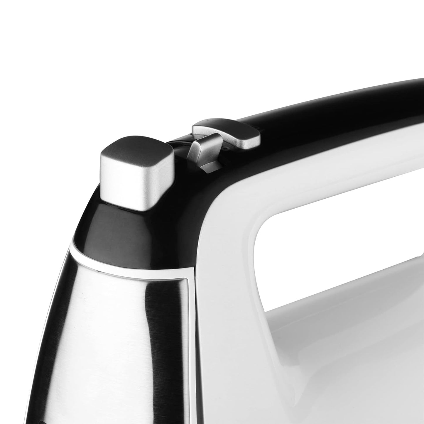SHARP Stand Mixer | 300W, 5-Speed, Turbo Mode, 3.4L SS Bowl, Multiple Hooks for Whisking and Dough Making | EM-S34N-W