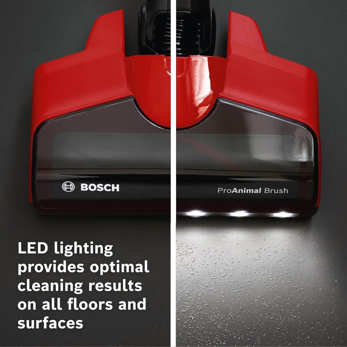 Bosch Unlimited 7 ProAnimal | Cordless Vacuum Cleaner with Rechargeable Battery, FlexTube, LED Lighting | 10 Year Motor Warranty | BCS71PETIN