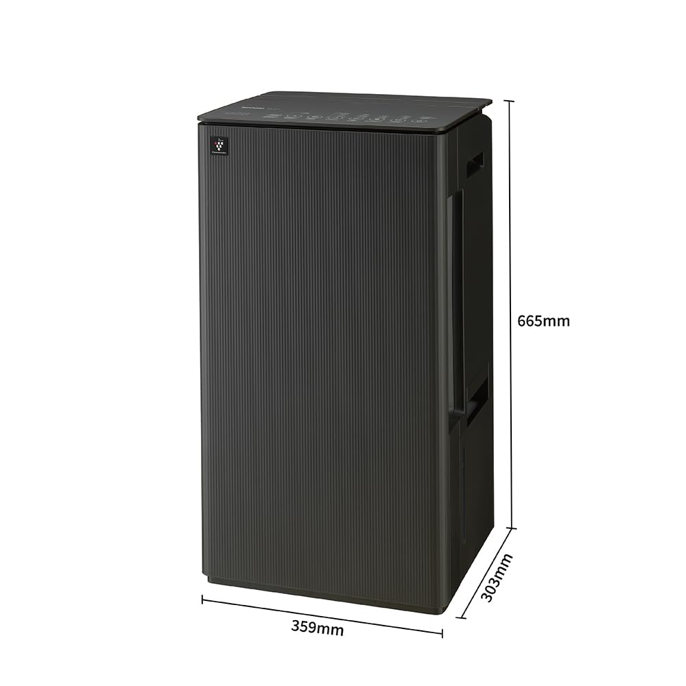 SHARP Air Purifier with Dehumidifier with Plasmacluster | Removes 99.97% Pollutants - Bacteria, Virus, Mold, VOCs | HEPA, Carbon & Pre Filter | Japan Tech | 830 ft² | DW‑T30FM