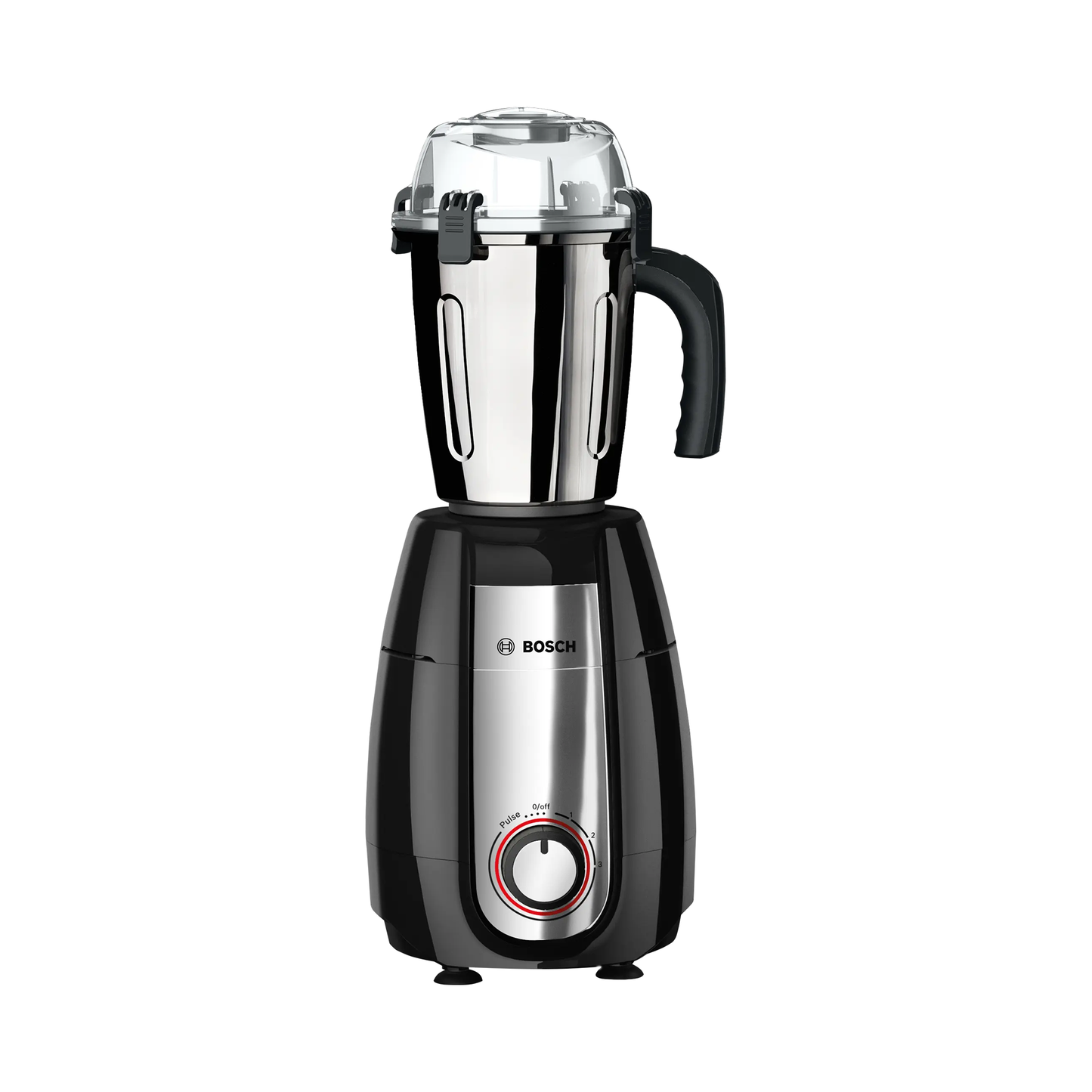 Bosch TrueMixx Pro 1000W 5 Jar Mixer Grinder | Metal Coupler | Double Ballbearing Motor | 24,000 RPM, 60 mins rating | MGM8856BIN
