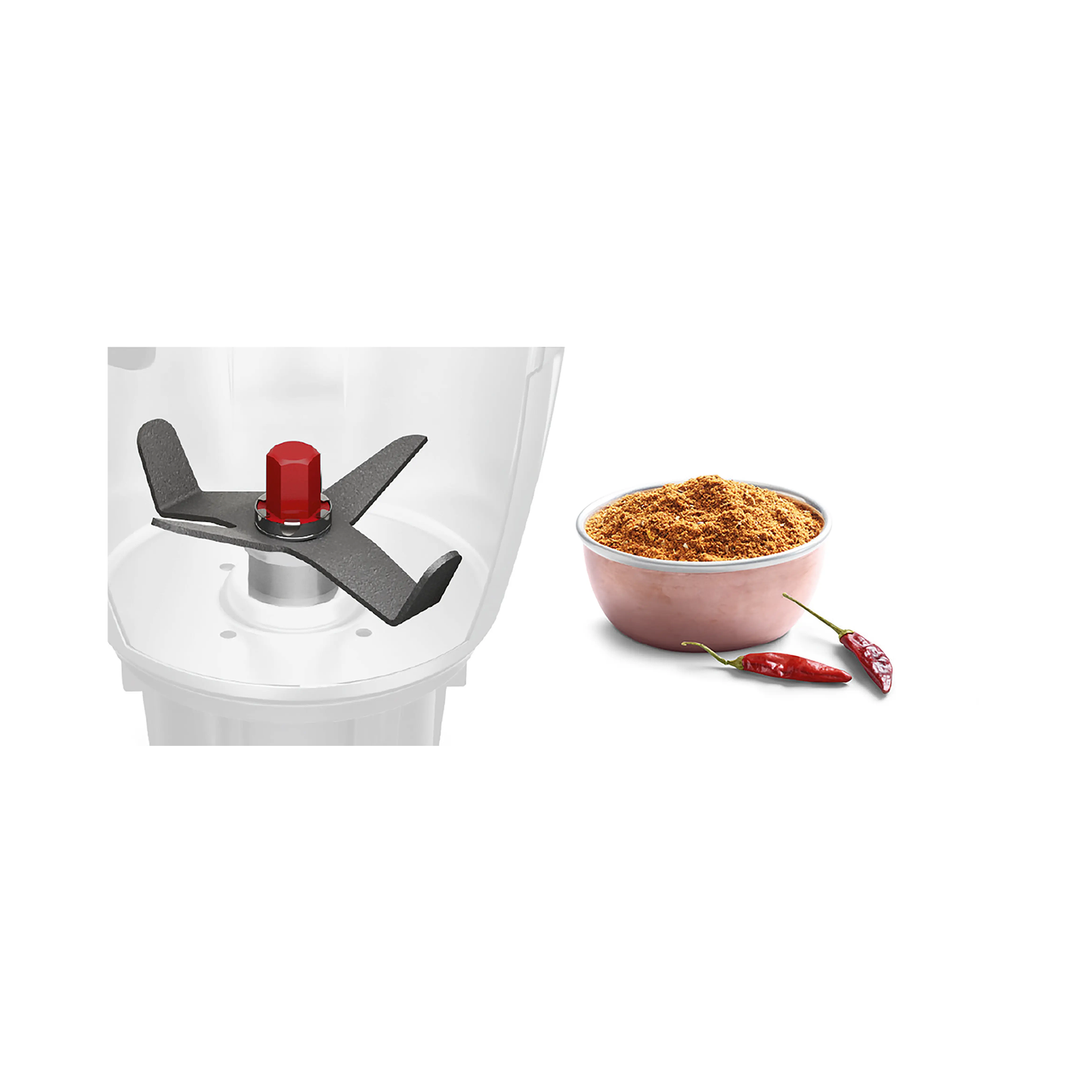 Bosch TrueMixx Pro 1000W 4 Jar Mixer Grinder | 24,000 RPM, 60 mins rating | MGM8842DIN