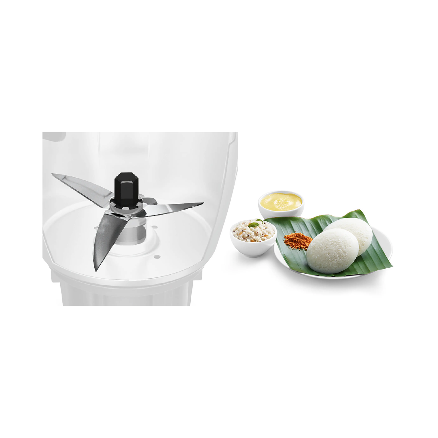 Bosch TrueMixx Pro 1000W 4 Jar Mixer Grinder | 24,000 RPM, 60 mins rating | MGM8842DIN