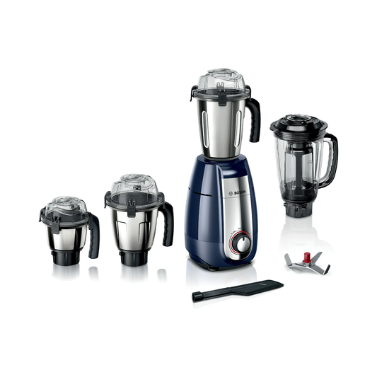 Bosch TrueMixx Pro 1000W 4 Jar Mixer Grinder | 24,000 RPM, 60 mins rating | MGM8842DIN
