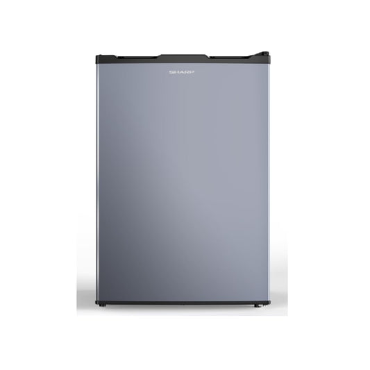 SHARP SJ-MRW101N2-PSS | 92L Mini Single-Door Refrigerator | Toughened Glass Shelves | Japan 7-Shield Protection