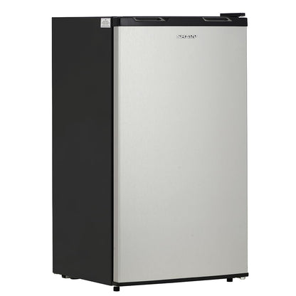 SHARP 92L Mini Single-Door Refrigerator | Toughened Glass Shelves | Japan 7-Shield Protection | SJ-MRW101N2-PSS