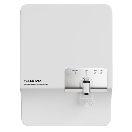 SHARP RO + UV Water Purifier | 7-Stage Purification & CeroSilver Technology | 7 Litre Storage | WJ-RR065V-WS