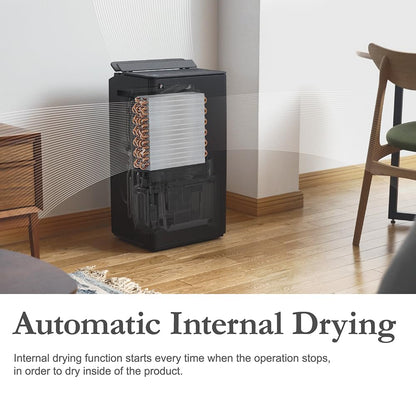 SHARP Air Purifier with Dehumidifier with Plasmacluster | Removes 99.97% Pollutants - Bacteria, Virus, Mold, VOCs  | HEPA, Carbon & Pre Filter | Japan Tech | 830 ft² | DW‑T30FM