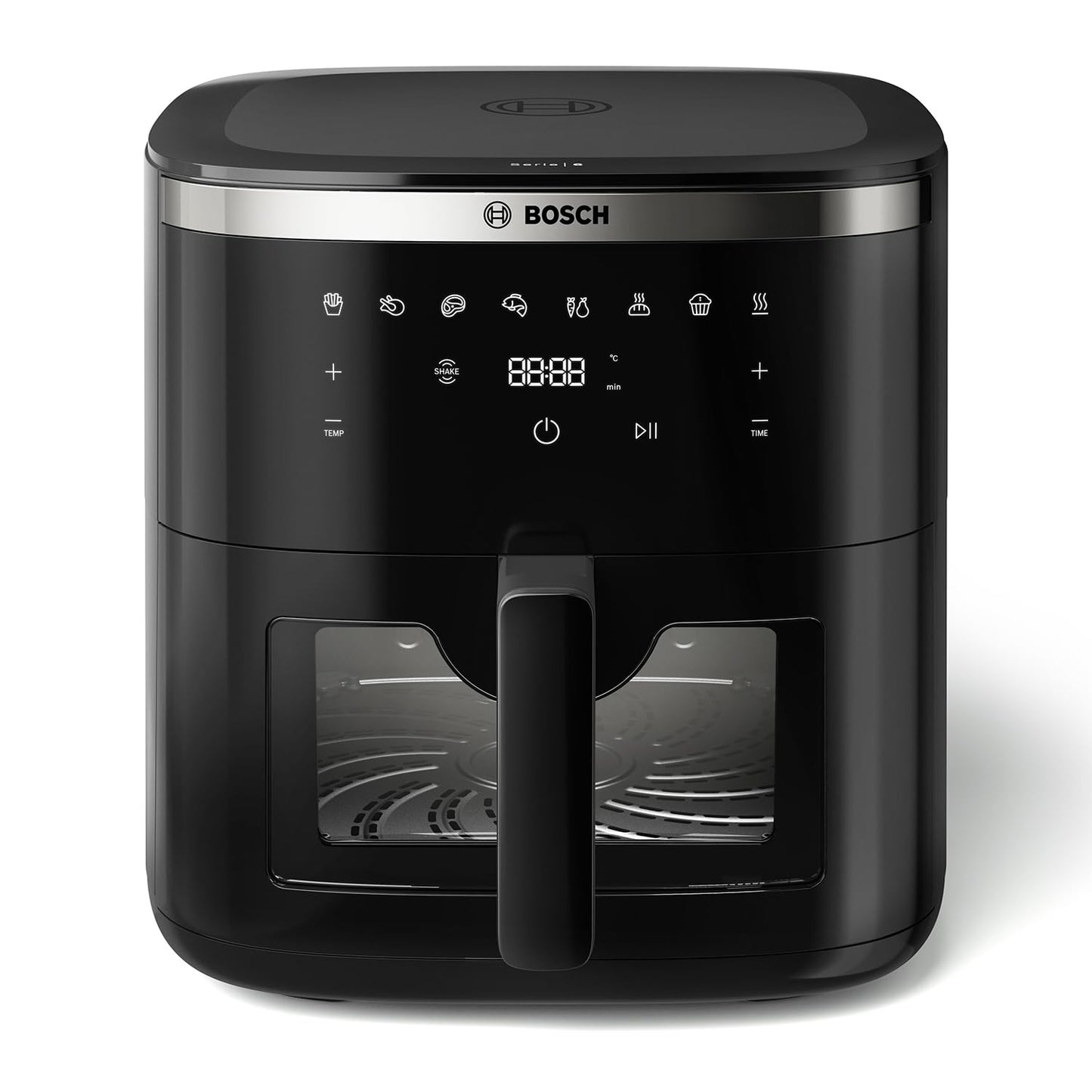 Bosch CrispMaxx 7.2L Air Fryer | Digital Touch Controls | 8 Functions | Illuminated Window | Shake Alarm | MAF671B0IN