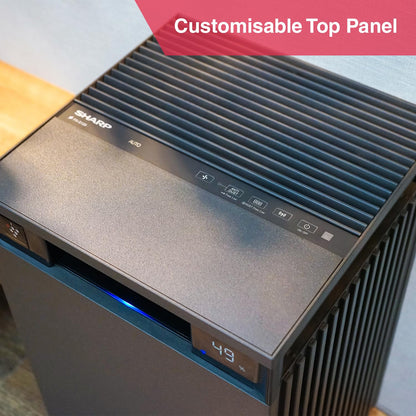 SHARP PureFit Air Purifier with Plasmacluster | Removes 99.97% Pollutants - Bacteria, Virus, Mold, VOCs | 4-Stage Filters  | Japan Technology | 930 sq.ft. | FX-S120M-H