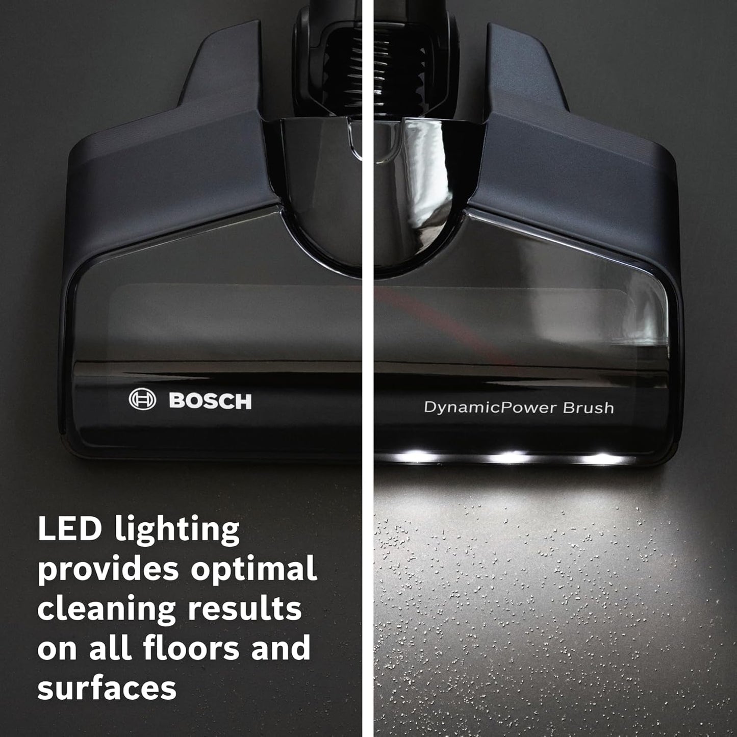 Bosch Unlimited 7 Cordless Vacuum Cleaner with Rechargeable Battery, FlexTube, LED Lighting | 10 Year Motor Warranty | BCS711AIN