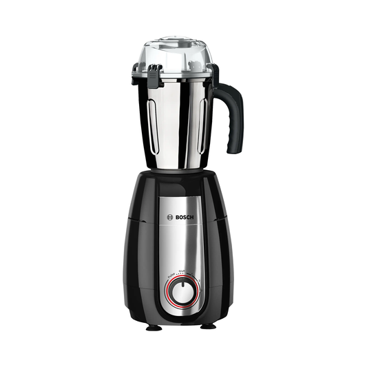 Bosch TrueMixx Pro 1000W 5 Jar Mixer Grinder | Metal Coupler | Double Ballbearing Motor | 24,000 RPM, 60 mins rating | MGM8856BIN