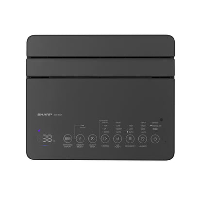 SHARP Air Purifier with Dehumidifier with Plasmacluster | Removes 99.97% Pollutants - Bacteria, Virus, Mold, VOCs  | HEPA, Carbon & Pre Filter | Japan Tech | 830 ft² | DW‑T30FM