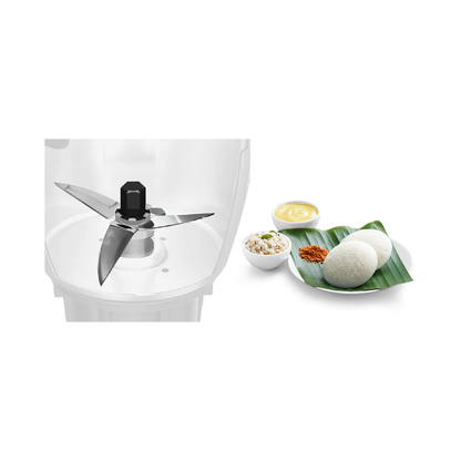 Bosch TrueMixx Pro 1000W 5 Jar Mixer Grinder | Metal Coupler | Double Ballbearing Motor | 24,000 RPM, 60 mins rating | MGM8856BIN